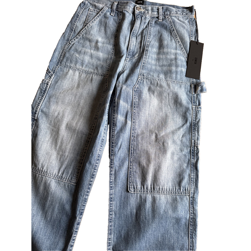 EDWIN Bailee Utility Pant Carpenters Jeans Baggy Denim Relaxed 28 - 30x28 $129 - Picture 3 of 11
